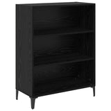 Highboard Black Oak 69.5 x 34 x 180 cm Engineered Wood 3416244