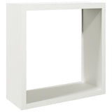 Firewood Rack White 100x40x100 cm Steel 850969
