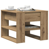 Coffee Table Artisan Oak 55.5x55x45 cm Engineered Wood 856819