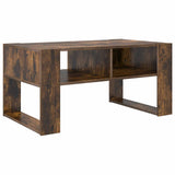 Coffee Table Smoked Oak 92 x 53 x 45 cm Engineered Wood 8000096