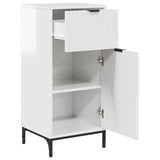 Bathroom Cabinet High Gloss White 39.5 x 36 x 88 cm 883398
