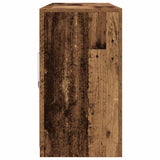 LED Sideboard Old Wood 181.5 x 37 x 67 cm Engineered Wood 3333116