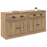 Sideboards with Drawer 2 pcs Artisan Oak 70 x 35.5 x 67.5 cm 3402660