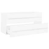 Sink Cabinet White 100x38.5x48 cm Engineered Wood 804719