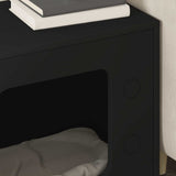 Cat House Black 51 x 30 x 52 cm Engineered Wood 8000654