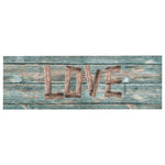 Kitchen Carpet Washable Love 60x300 cm 315959