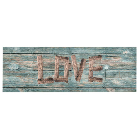 Kitchen Carpet Washable Love 60x300 cm 315959