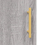 ZNTS Sideboard Grey Sonoma 34.5x34x90 cm Engineered Wood 828786