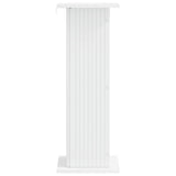 Plant Stand White 30.5 x 30 x 80.5 cm Engineered Wood 899762