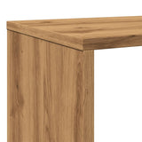 Book Cabinet Artisian Oak 132x29x141.5 cm Engineered Wood 3310315