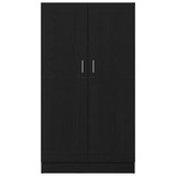 Book Cabinet Black Oak 82.5 x 30.5 x 150 cm Engineered Wood 3329275