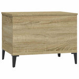 Coffee Table Sonoma Oak 60x44,5x45 cm Engineered Wood 819575