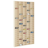 Wall Display Case Beige 50 x 4.5 x 96 cm Engineered Wood 42015614