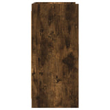 Sideboard Smoked Oak 72 x 36 x 80 cm Engineered Wood 8011095