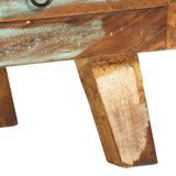 TV Cabinet Multicolour 110x30x40 cm Solid Reclaimed Wood 337063