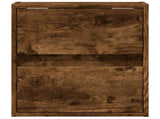 TV Wall Cabinets with LED Lights 2 pcs Smoked Oak 41x31x45 cm 852280