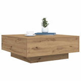 Coffee Table Artisan Oak 80 x 80 x 31 cm Engineered Wood 863001