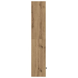 Bookcase Artisan Oak 31x24x127 cm Engineered Wood 860354