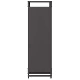 Firewood Rack Black 90x28x90 cm Cold-rolled steel 864215