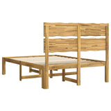 Double Bed Frame with Headboard ROSTOCK White 160 x 200 cm 3405493