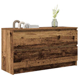 TV Cabinet Old Wood 100x35x54 cm Engineered Wood 861812