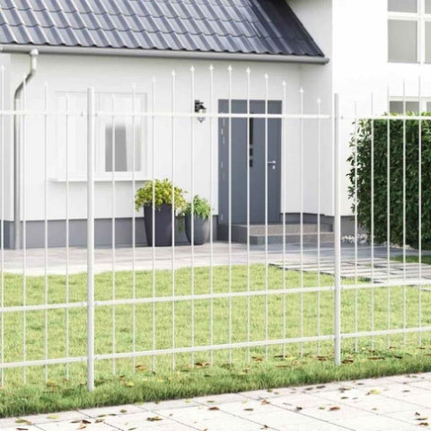 Garden Fence White 510 x 175 cm 3360146