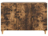 Sideboard Smoked Oak 89 x 34.5 x 80 cm Engineered Wood 894190