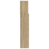 Headboard Cabinet Sonoma Oak 120x19x103.5 cm 811856