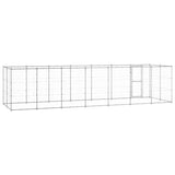 Outdoor Dog Kennel Galvanised Steel 16,94 m 3082310