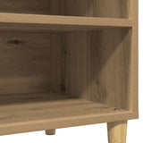 Record Cabinet Artisan Oak 84.5x38x48 cm Engineered Wood 857164