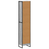 Book Cabinet Grey Sonoma 40 x 30 x 189.5 cm Engineered Wood 886381
