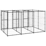 Outdoor Dog Kennel Steel 7.26 m 3082261