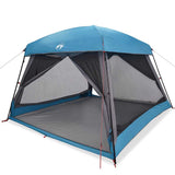 Family Tent Cabin 6-Person Blue Waterproof 4009567