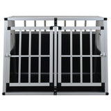 Dog Cage with Double Door 94x88x69 cm 170665