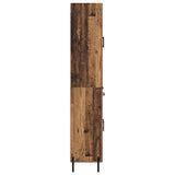 Highboard Old Wood 69.5 x 34 x 180 cm Engineered Wood 3415642