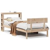 Bed Frame without Mattress 90x200 cm Solid Wood Pine 3305794