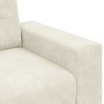 ZNTS Sofa Velvet cream Velvet fabric Medium Durable Sofa 4105142