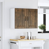 Kitchen Wall Cabinet Lucca Smoked Oak Engineered Wood 853832