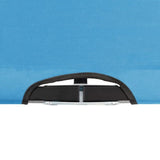 ZNTS Two Person Folding Sun Lounger Blue Steel 310352