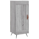 Highboard Grey Sonoma 34.5x34x180 cm Engineered Wood 3200431