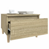 Side Tables 2 pcs Sonoma Oak 50x46x35 cm Engineered Wood 819507