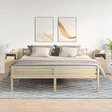 Bedside Cabinets 2 pcs with 2 Drawers Sonoma Oak 36x36x68 cm 858583