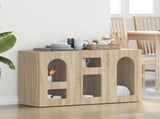 Sideboard Sonoma Oak 100 x 35 x 59 cm Engineered Wood 891346