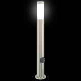 Bollard Lights with Outlet 3pcs 80 cm Stainless Steel IP44 4006014