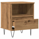 Bedside Cabinet Artisan Oak 40x35x50 cm Engineered Wood 857359