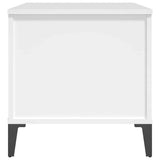 Coffee Table White 90x44.5x45 cm Engineered Wood 819588