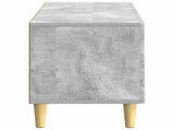 TV Cabinet Concrete Grey Engineered Wood 896678