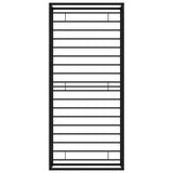 Bed Frame Black Powder-coated metal Single Tough Bed Frame 324786