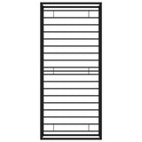 Bed Frame without Mattress Black Metal 90x200 cm 324785