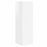 TV Cabinet Set 3 pcs High Gloss White Engineered Wood 3408992